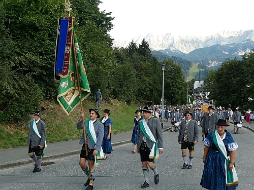 VTV "Die Werdenfelser" Partenkirchen 2022 Vorabend Gaufest in Partenkirchen