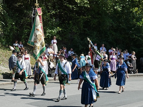 VTV "Die Werdenfelser" Partenkirchen 2022 Festzug - Gaufest in Partenkirchen